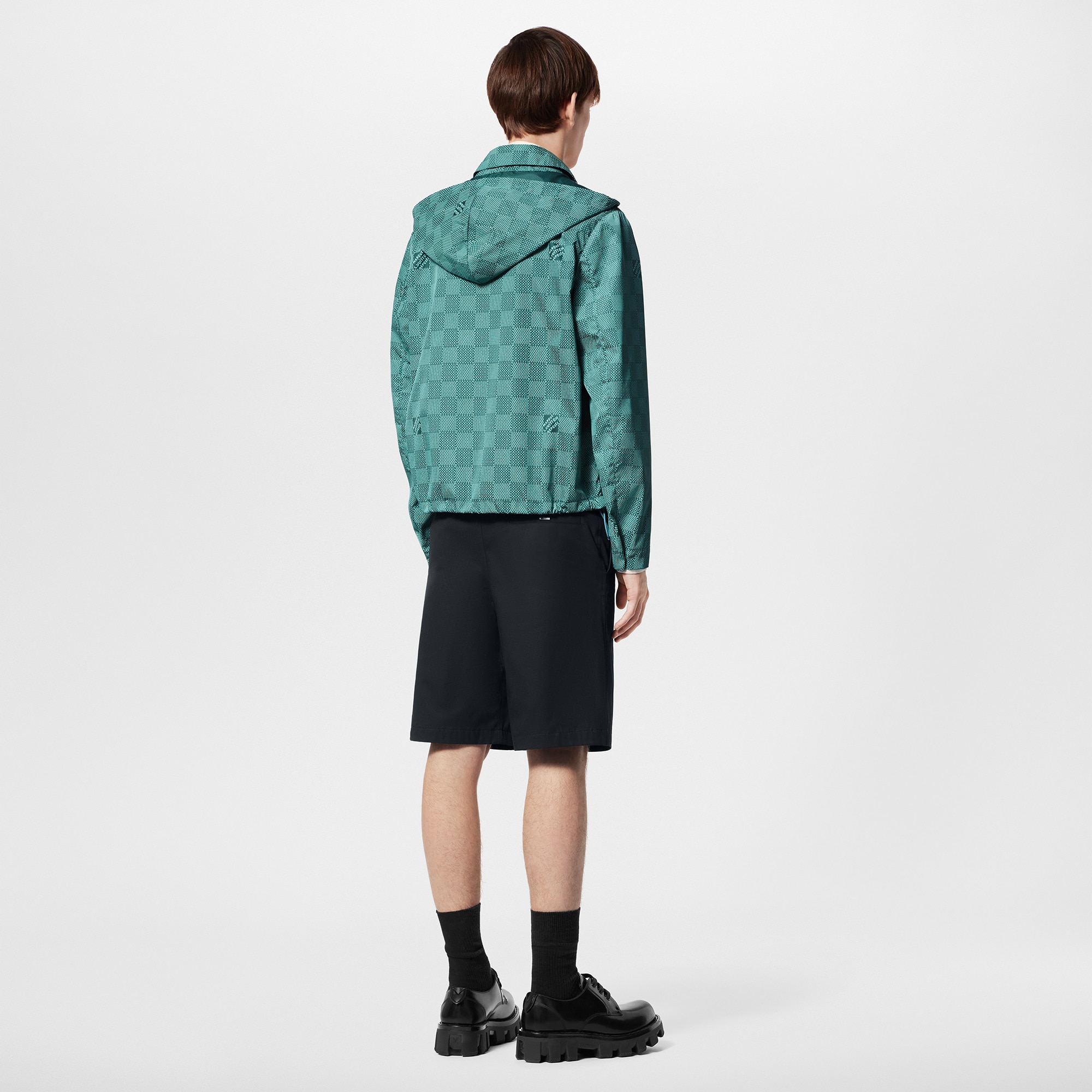 Printed Nylon Hooded Windbreaker - Ready-to-Wear | LOUIS VUITTON